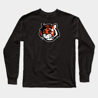 Cincinnati Bengals Cat Parody logo Long Sleeve T-Shirt